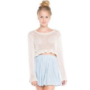 Brandy Melville light blue skirt